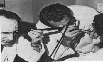 1977 laparoscopy used to be performed bending over and squinting with one eye through the small aperture-DR